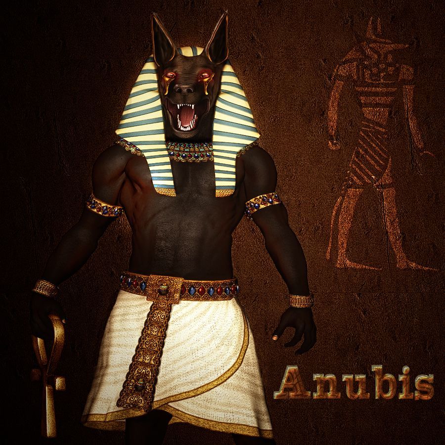 Анубис бог древнего египта фото